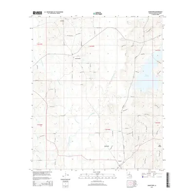 2015 Map of Jamestown, 2015 Print