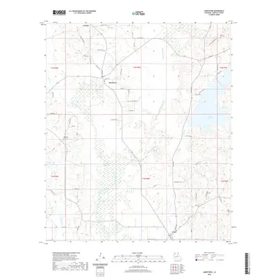 2020 Map of Jamestown, 2020 Print