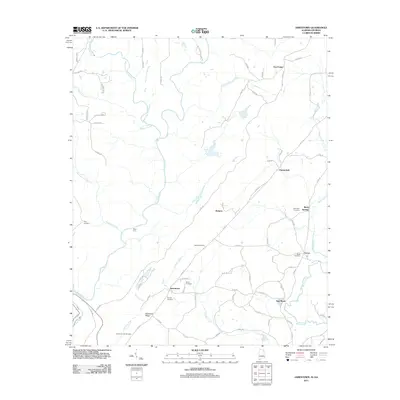 2011 Map of Jamestown, 2011 Print