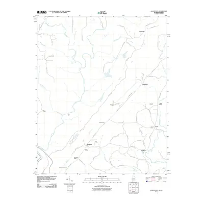 2011 Map of Jamestown, 2011 Print