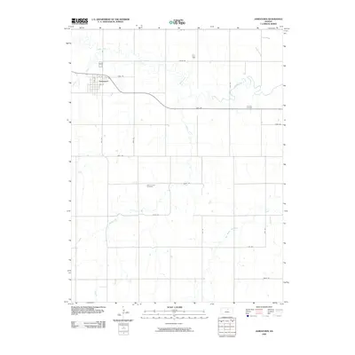 2009 Map of Jamestown, 2009 Print