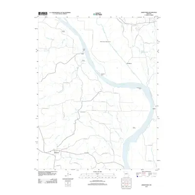 2012 Map of Jamestown, 2012 Print