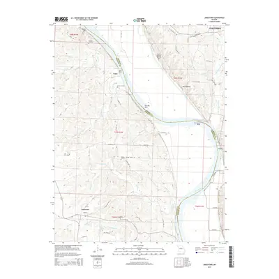 2015 Map of Jamestown, 2015 Print
