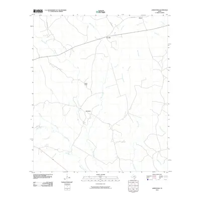 2010 Map of Jamestown, 2010 Print