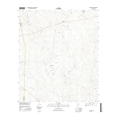 2016 Map of Jamestown, 2016 Print