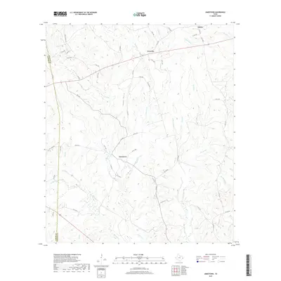 2019 Map of Jamestown, 2019 Print