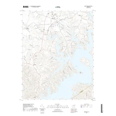 2019 Map of Jamestown, 2019 Print