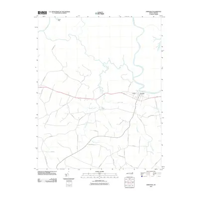 2010 Map of Jamesville, 2010 Print