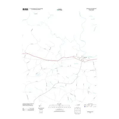 2013 Map of Jamesville, 2013 Print