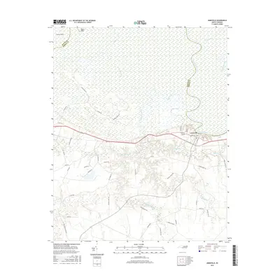 2016 Map of Jamesville, 2016 Print