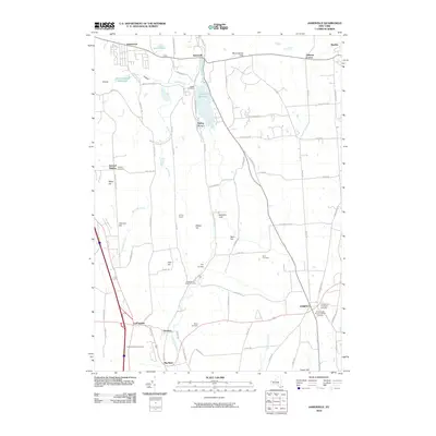 2010 Map of Jamesville, 2010 Print