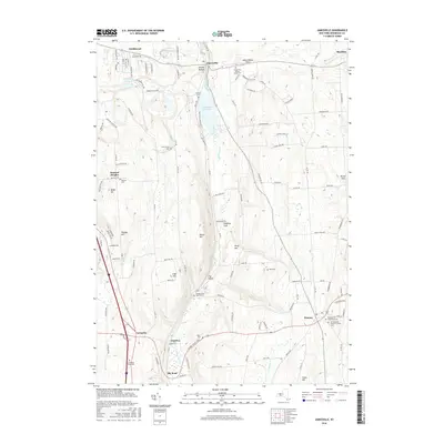 2016 Map of Jamesville, 2016 Print