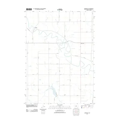 2012 Map of Jamesville, 2012 Print