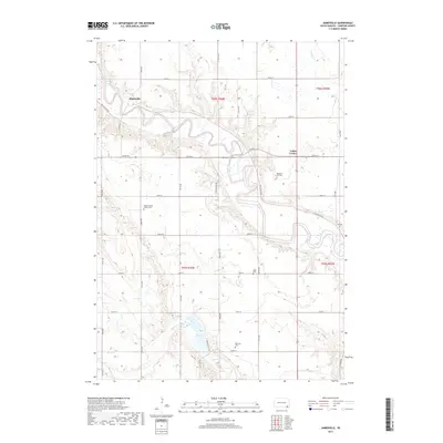 2017 Map of Jamesville, 2017 Print