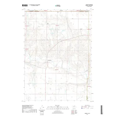 2017 Map of Jamison, 2017 Print