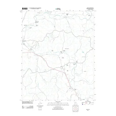 2012 Map of Jane, 2012 Print