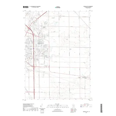 2018 Map of Janesville East, 2018 Print