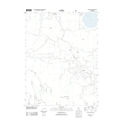 2012 Map of Janesville, 2012 Print