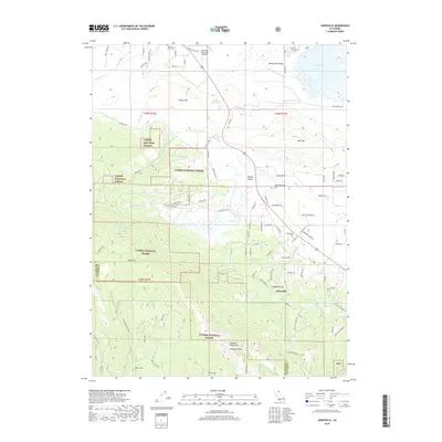 2018 Map of Janesville, 2018 Print