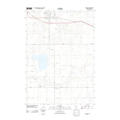 2013 Map of Janesville, 2013 Print