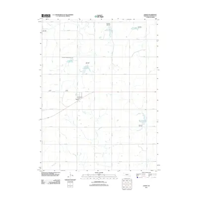 2011 Map of Jansen, 2011 Print