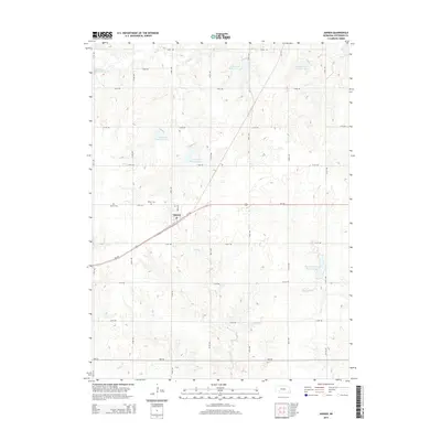 2014 Map of Jansen, 2014 Print