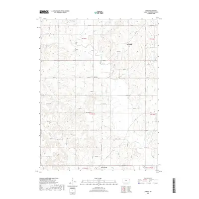 2018 Map of Jarbalo, 2018 Print