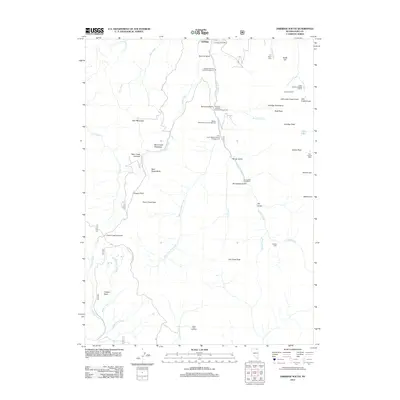 2012 Map of Jarbidge South, 2012 Print