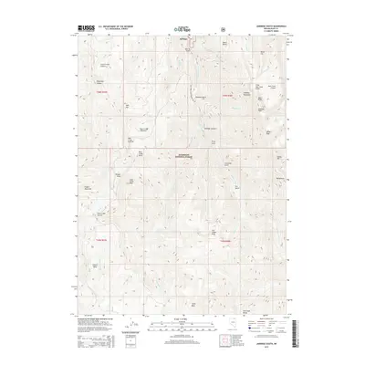 2015 Map of Jarbidge South, 2015 Print