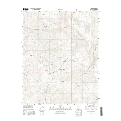 2013 Map of Jarosa, 2013 Print