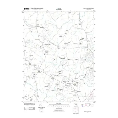 2011 Map of Jarrettsville, 2011 Print