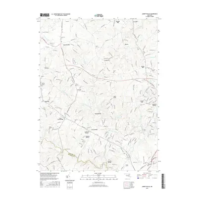 2016 Map of Jarrettsville, 2016 Print