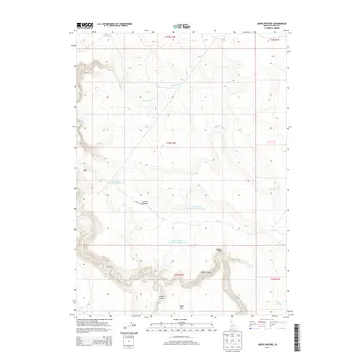 2013 Map of Jarvis Pasture, 2013 Print