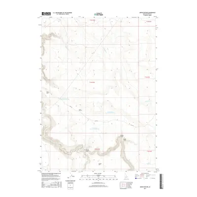 2017 Map of Jarvis Pasture, 2017 Print