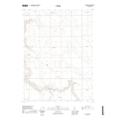 2020 Map of Jarvis Pasture, 2020 Print