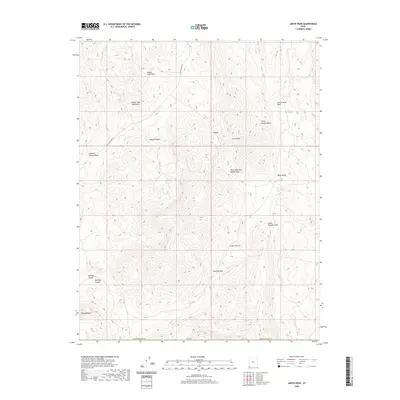 2020 Map of Jarvis Peak, 2020 Print