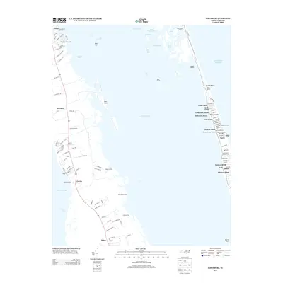 2013 Map of Jarvisburg, 2013 Print