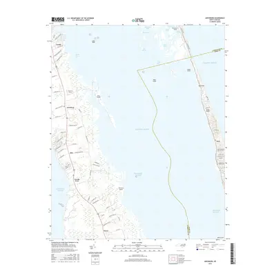 2016 Map of Jarvisburg, 2016 Print
