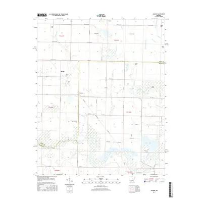 2017 Map of Jasmine, 2017 Print