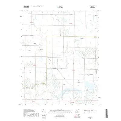 2020 Map of Jasmine, 2020 Print