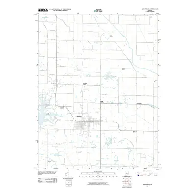 2010 Map of Jasonville, 2010 Print