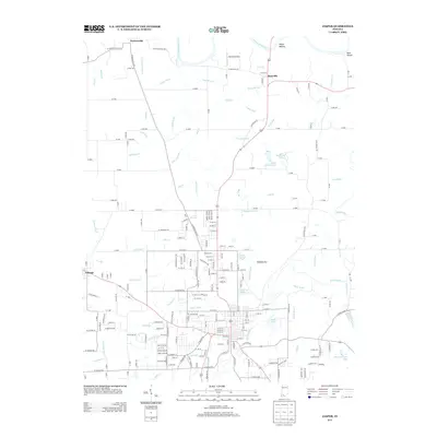 2013 Map of Jasper, 2013 Print