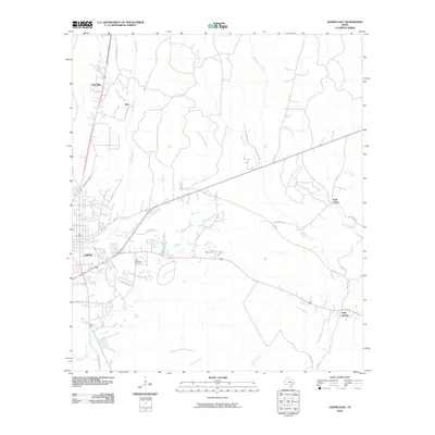 2010 Map of Jasper East, 2010 Print