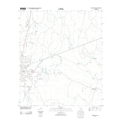 2012 Map of Jasper East, 2012 Print