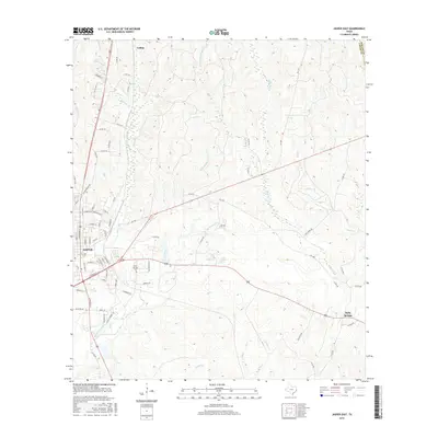 2016 Map of Jasper East, 2016 Print