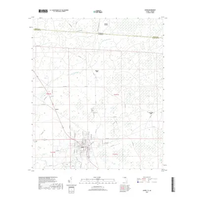 2018 Map of Jasper, 2018 Print