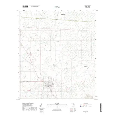 2021 Map of Jasper, 2021 Print