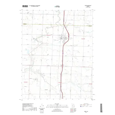 2017 Map of Jasper, 2017 Print