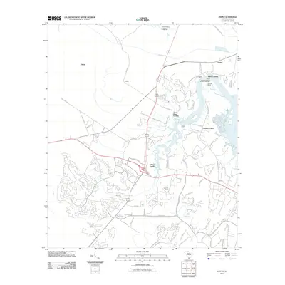 2011 Map of Jasper, 2011 Print