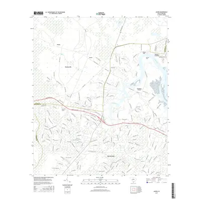 2017 Map of Jasper, 2017 Print